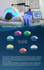 7色の反老化する大広間PDT LEDライト療法機械アクネの処置