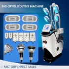 Coolsculptingの脂肪質の凍結機械360 Cryolipolysis RF機械キャビテーション80k